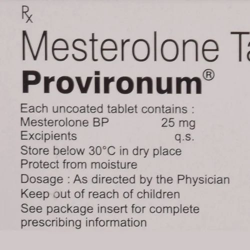 Proviron Mesterolone 25 Mg Tablet (10 Tablets)