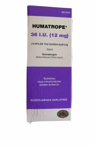 LILY HUMATROPE 36 IU 12 MG