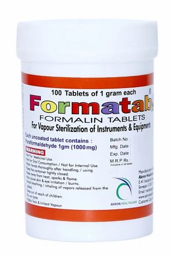 1000mg Formatab Formalin Tablets