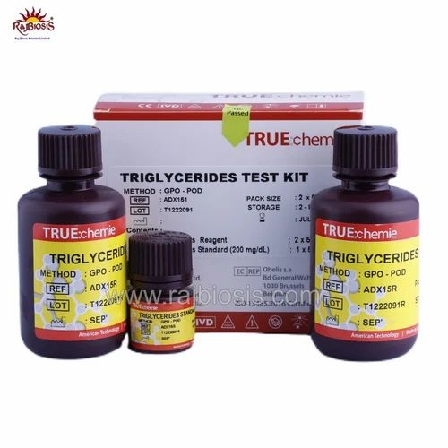 Truechemie Triglycerides Test Kit 2x100 ml