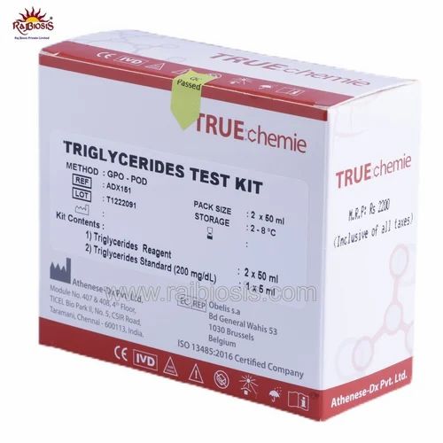 Truechemie Triglycerides Test Kit 2x50 ml