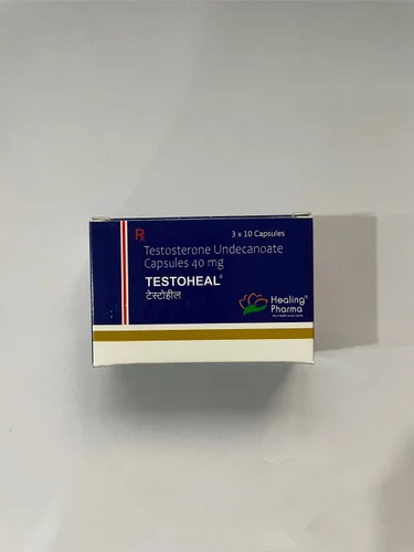 40Mg Testoheal Testosterone Capsules, 3*10