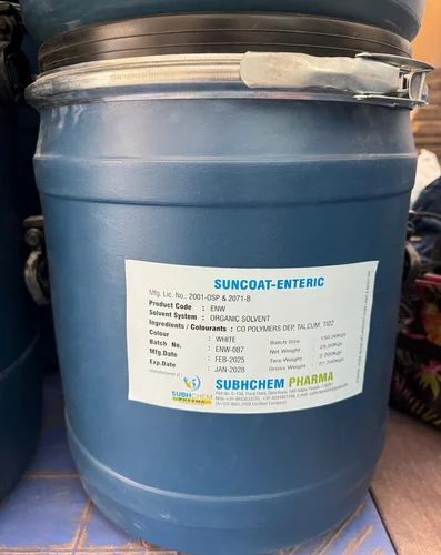 Suncoat ENW Enteric Tablet Coating Material, 25Kg