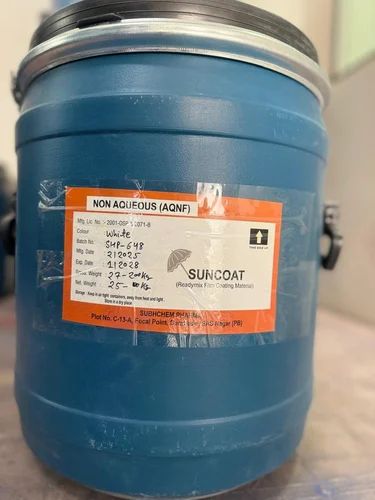 Suncoat AQNF Tablet Film Coating Material, Drum