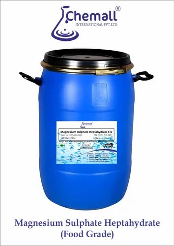 Added Mineral Chemical For Packaged Drinking Water Plant, FOOD GRADE