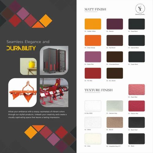 SC Electric Red Texture Coating Powder