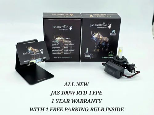 JAS LIGHTING 100 WATT HEAD LAMP BULB FOR MOTORCYCLE RTD TYPE