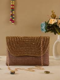Jute Clutch Bag 
