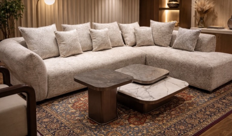 Modern L-Shaped Sofa