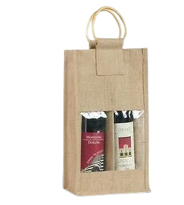 Jute Bottle Bag (2 Bottle)
