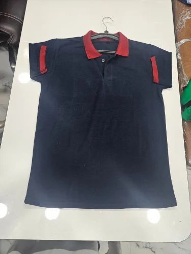 Men Collar T -Shirt, GSM (Grams per Square Meter): 200 GSM, GSM: 220 GSM