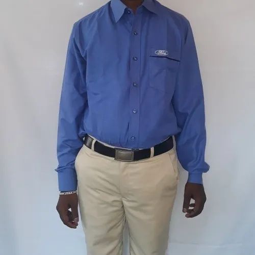 Men Full Sleeves Shirts, Poly-Cotton