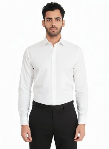 4S style Corporate White Shirt