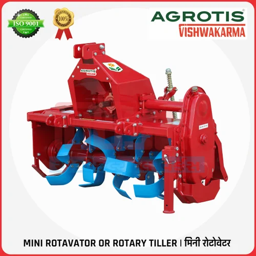 36 Mild Steel Agrotis Samrat - Mini Rotavator, For Farming