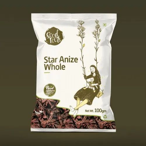 Aaha Impex Star Anise Whole, Packaging Type: Packet, Packaging Size: 1 Kg