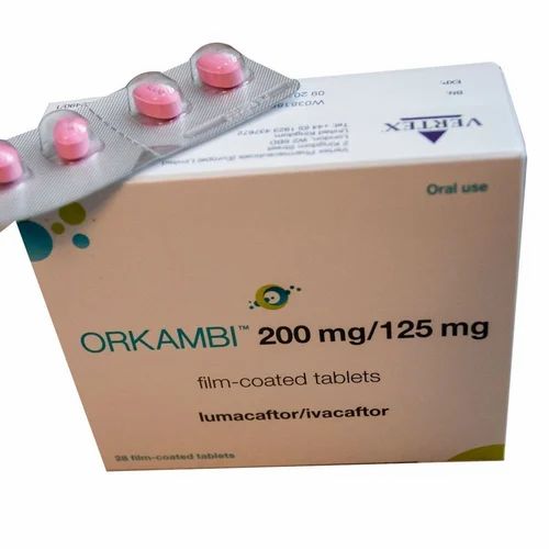 125mg Orkambi Tablets, 100 mg + 125 mg