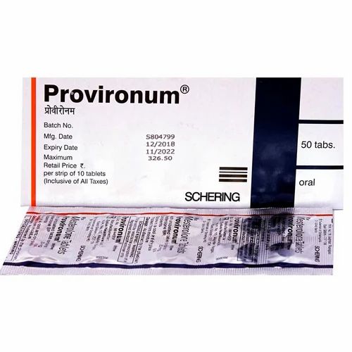 Provironum Mesterolone Tablets, For Treatment Of Male Hypogonadism, 25 mg