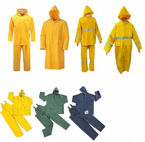 Unisex PVC Waterproof Rain Suit (2 Piece)