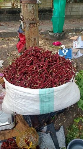Guntur Byadgi Dry Red Chilli, With Stem