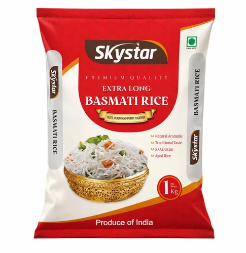 Skystar Extra Long Basmati Rice, Premium Quality, 1 Kg