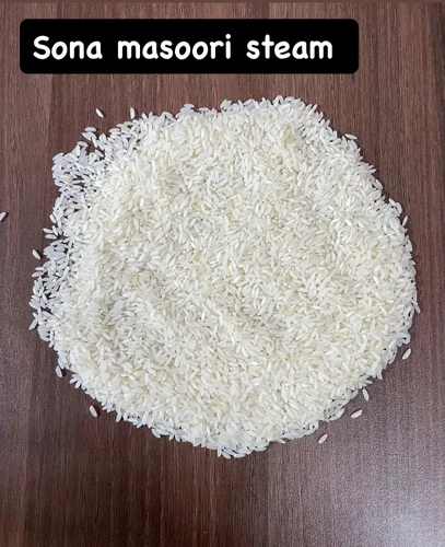 Sona Masoori Steam Rice, Rice Age: 1 Year Old, 25 kg