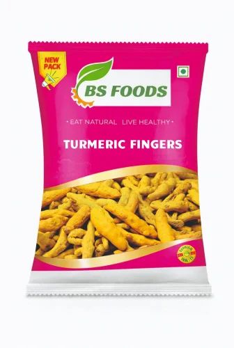 BS Food Turmeric Fingers, 2-3 %, Variety: Salem