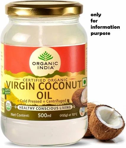 Mono Saturated Wooden Cold Pressed Organic Coconut Oil, Packaging Size: 1 L, Packaging Type: