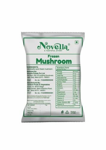 Organic 1 Kg Frozen Button Mushroom