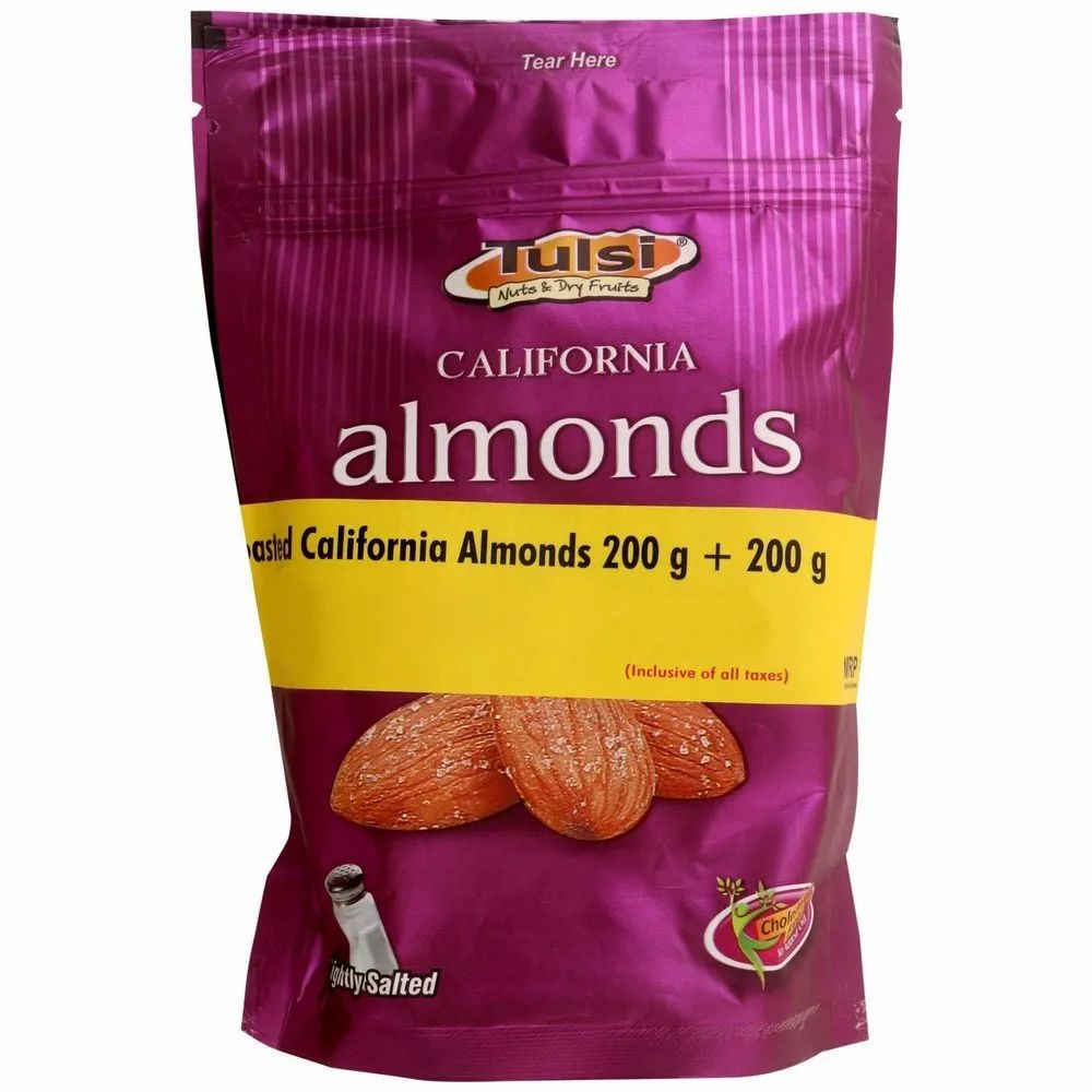 Tilsi Salted Badam 200g Roasted