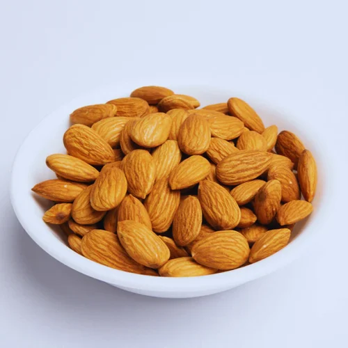 California Almonds Premium Badam High in Fiber, Plastic Pouch
