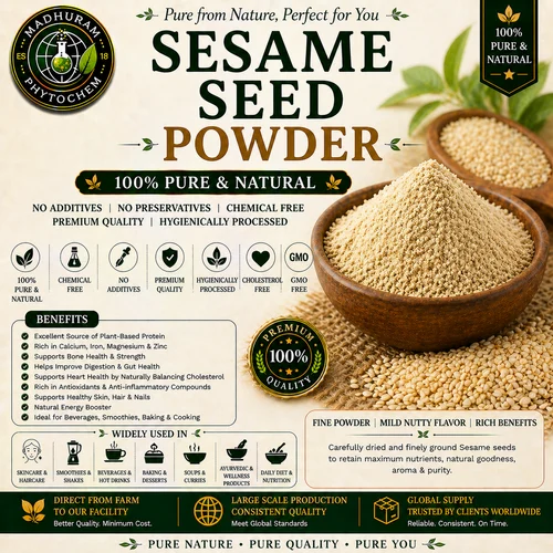 White Sesame Seed Powder