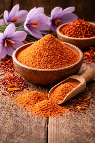Saffron Flower Powder