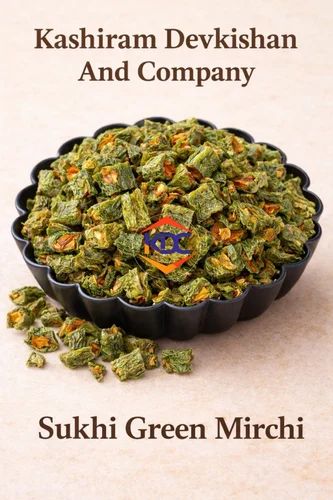 Byadgi Dried Green Chilli, Pieces