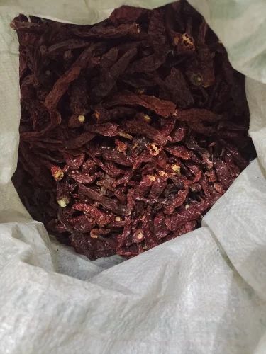 Teja Stemless Red Chilli, Packaging: Plastic Bag or Polythene, India
