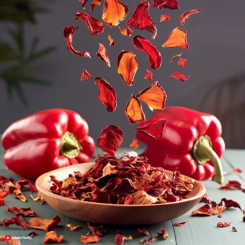 A Grade Dehydrated Red Capsicum Flakes