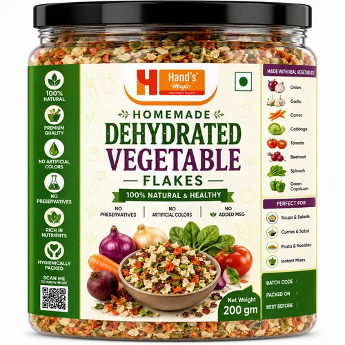 DEHYDRATED VEGETABLE FLAKES, SLICE, SHREDS, POWDER