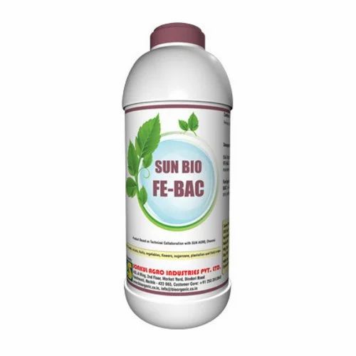 Sun Bio Fe-Bac Bio Fertilizer, Liquid, Pack Type: Bottle
