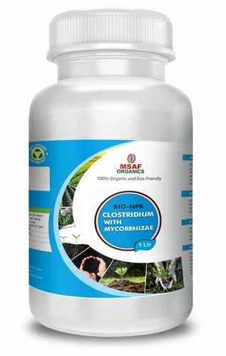 Psb,N2 Bio NPK clostridium with Mycorrhizae, For Agriculture, Packaging Type: Drum,Barrel