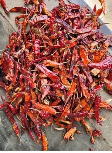 Kashmiri Organic Dry Red Chilli, With Stem