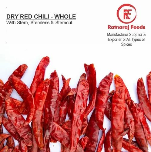 Teja Dry Red Chilli With Stem