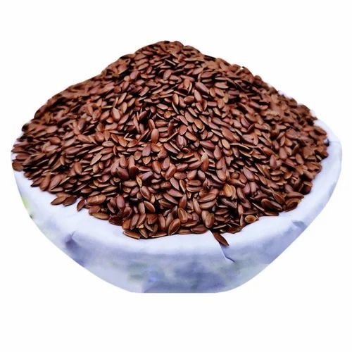 Brown Raw Flax Seeds Natural