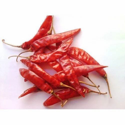 Guntur Dry Red Chilli, Without Stem, 1 Kg