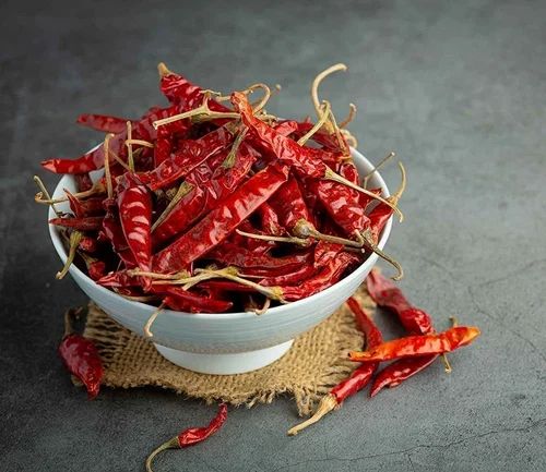 Kashmiri Whole Red Chilli, 1 kg, Without Stem