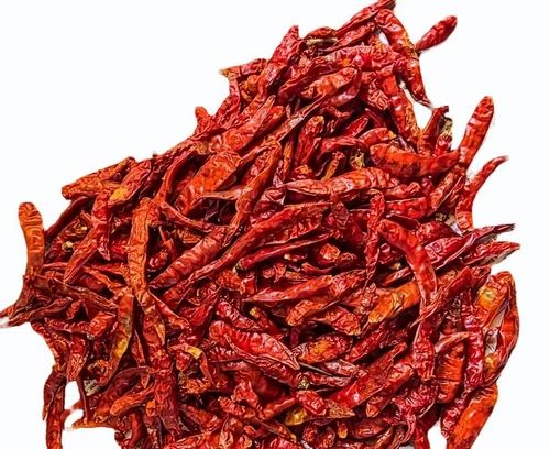 Whole Stemless Kashmiri Red Chilli (Teja Variety)