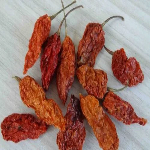 Bhut Jolokia Dry Red Chilli, Dried Whole