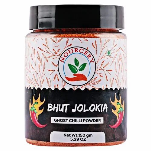 Nourcery Bhut Jolokia Ghost Chilli Powder, 100g