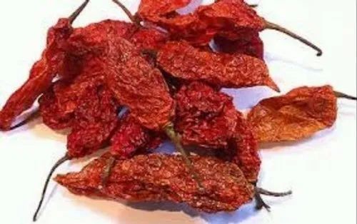 Dried Bhut Jolokia Red Chilli