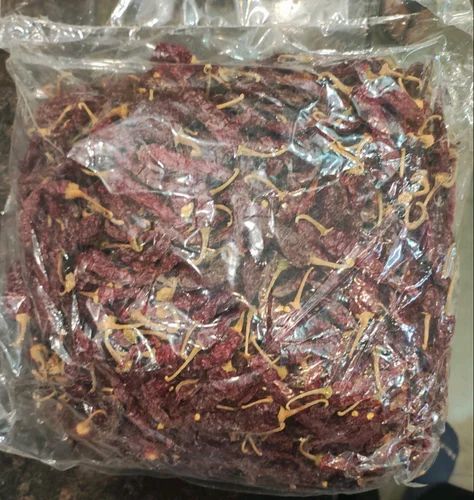Byadgi Red Dry Chilli, With Stem