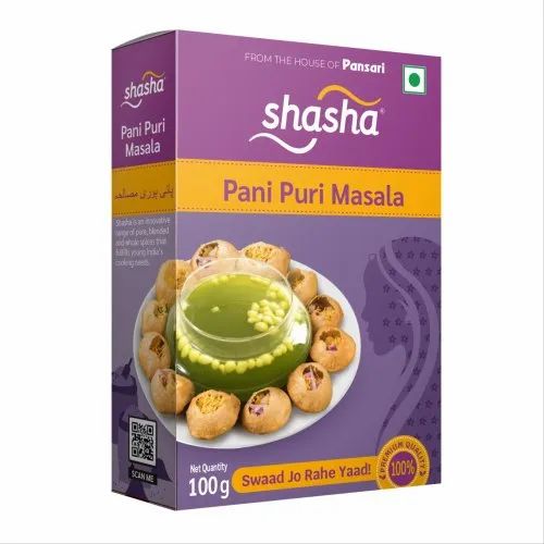 Powder Shasha Pani Puri Masala- 100 Gm