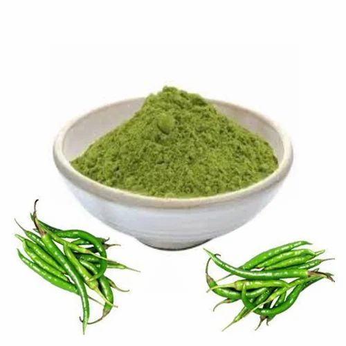 Dehydrated Green Chilli Powder, Packaging Size: 1 kg